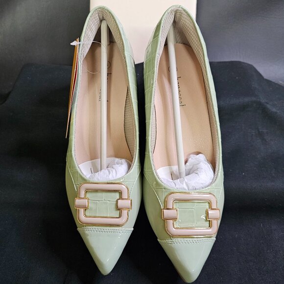 Benassal Womens Bunion Dress Shoes Orthopedic Loafers Shoes Low Heel Pumps sz 6 - Picture 2 of 9